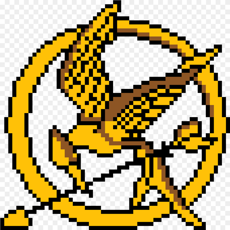 Minecraft Pixel Art Hunger Games Circle Pixel Art Minecraft, Animal, Bee, Insect, Invertebrate Png Image