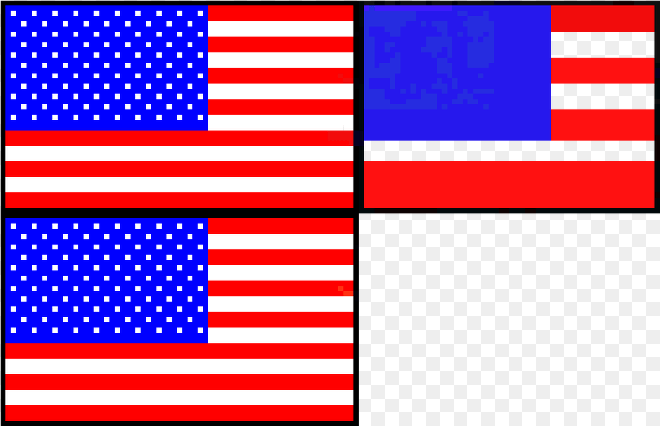 Minecraft Pixel Art Military Support Military Flag, American Flag Free Png Download