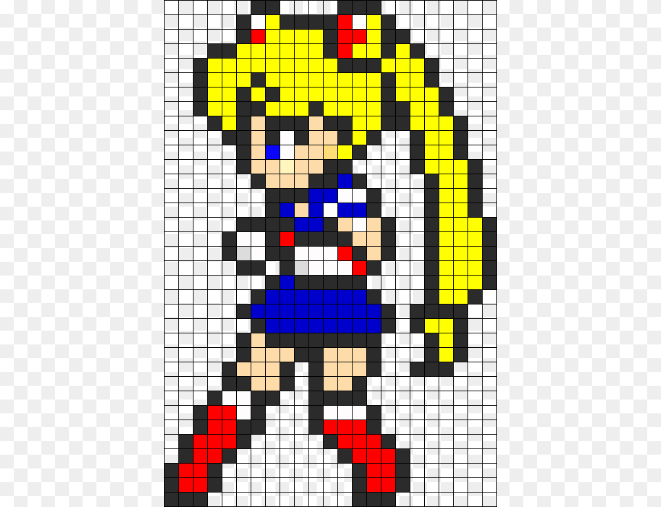 Minecraft Pixel Art Sailor Moon Easy, Chess, Game Png Image