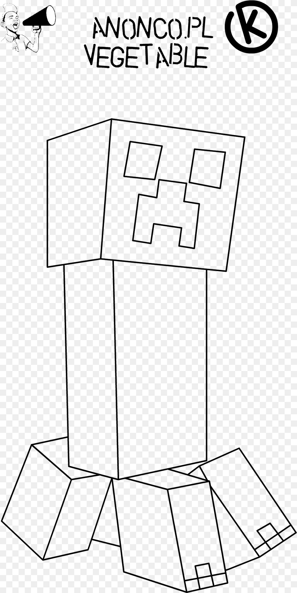 Minecraft Popularmmos Coloring Pages Photo Minecraft Kolorowanki Do Druku, Nature, Night, Outdoors, Lighting Png