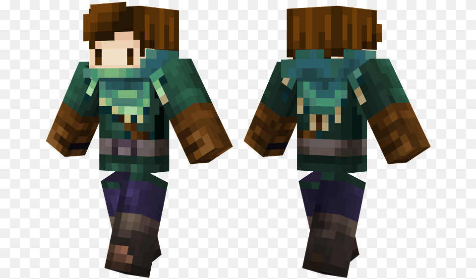 Minecraft Pulp Fiction Skin, Person Png