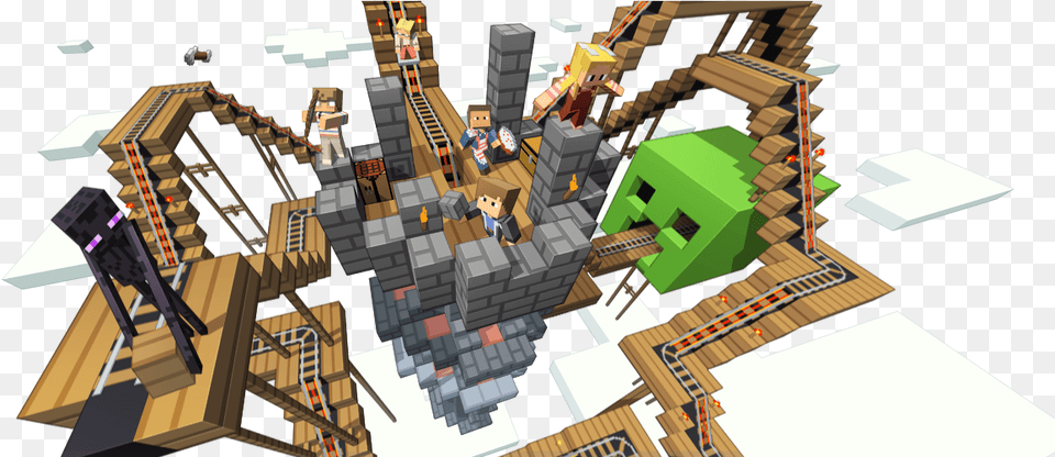 Minecraft Realms, City, Toy Png Image