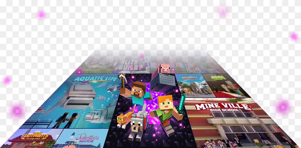 Minecraft Realms Nintendo Switch, Book, Publication, Comics, Toy Free Transparent Png