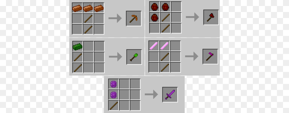 Minecraft Recipe For Tools, Text Free Png