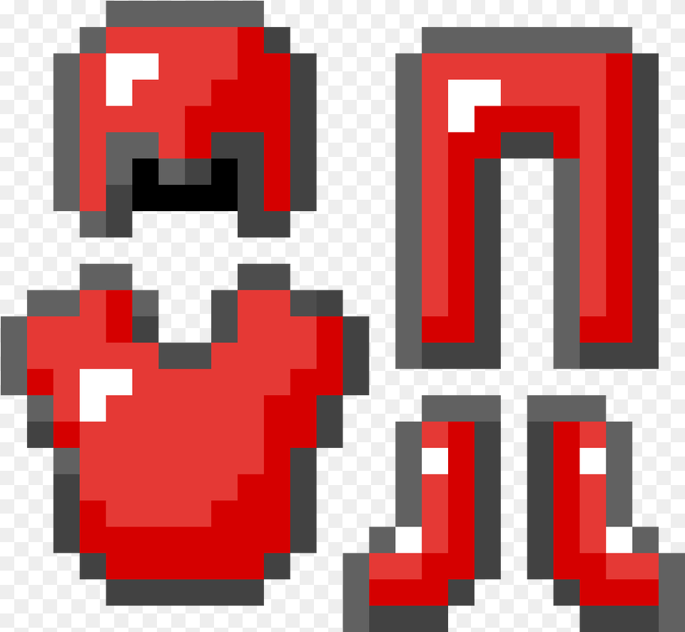 Minecraft Ruby Chestplate, First Aid, Number, Symbol, Text Free Png