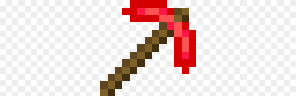 Minecraft Ruby Pickaxe Texture Png Image