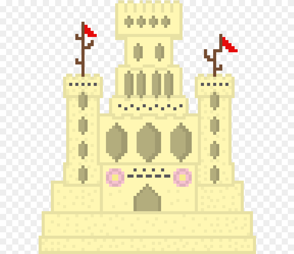 Minecraft Sand Castle Pixel Art, Altar, Architecture, Building, Church Free Png Download