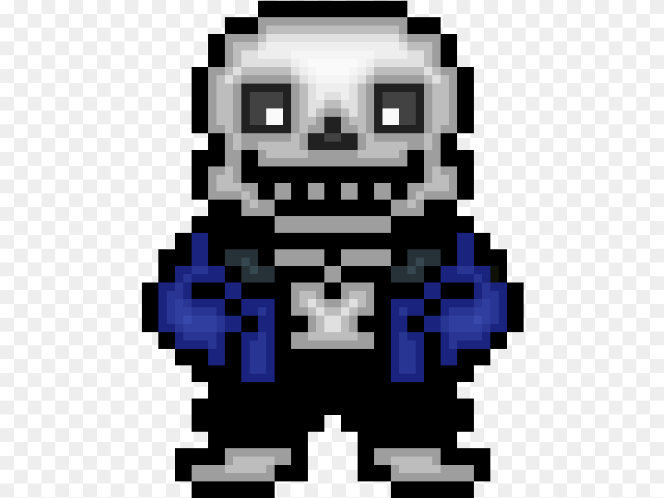 Minecraft Sans Pixel Art, Robot, Scoreboard Free Png