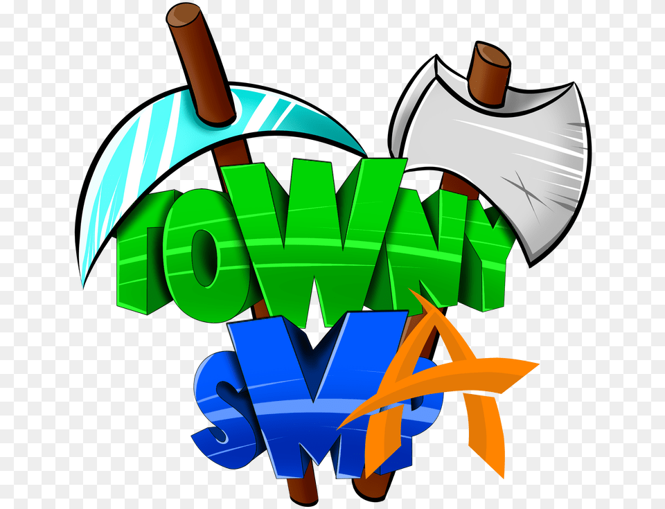 Minecraft Server Logos Logo Minecraft Smp Server, Weapon, Person, Device Free Transparent Png