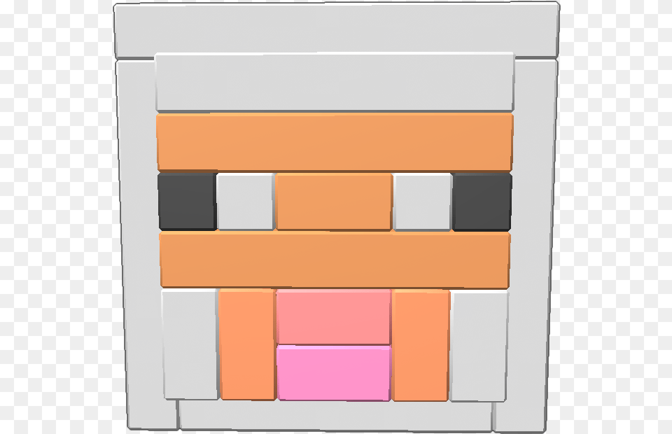 Minecraft Sheep Head Pixel Art Eye Shadow, Architecture, Wall, Building, Brick Free Transparent Png