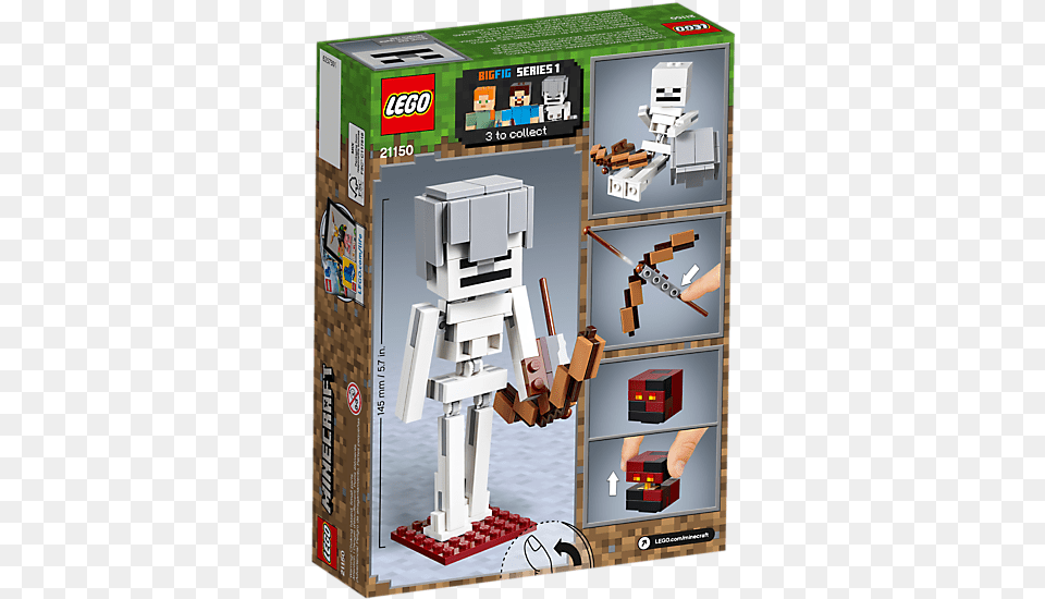 Minecraft Skeleton, Robot Free Png Download