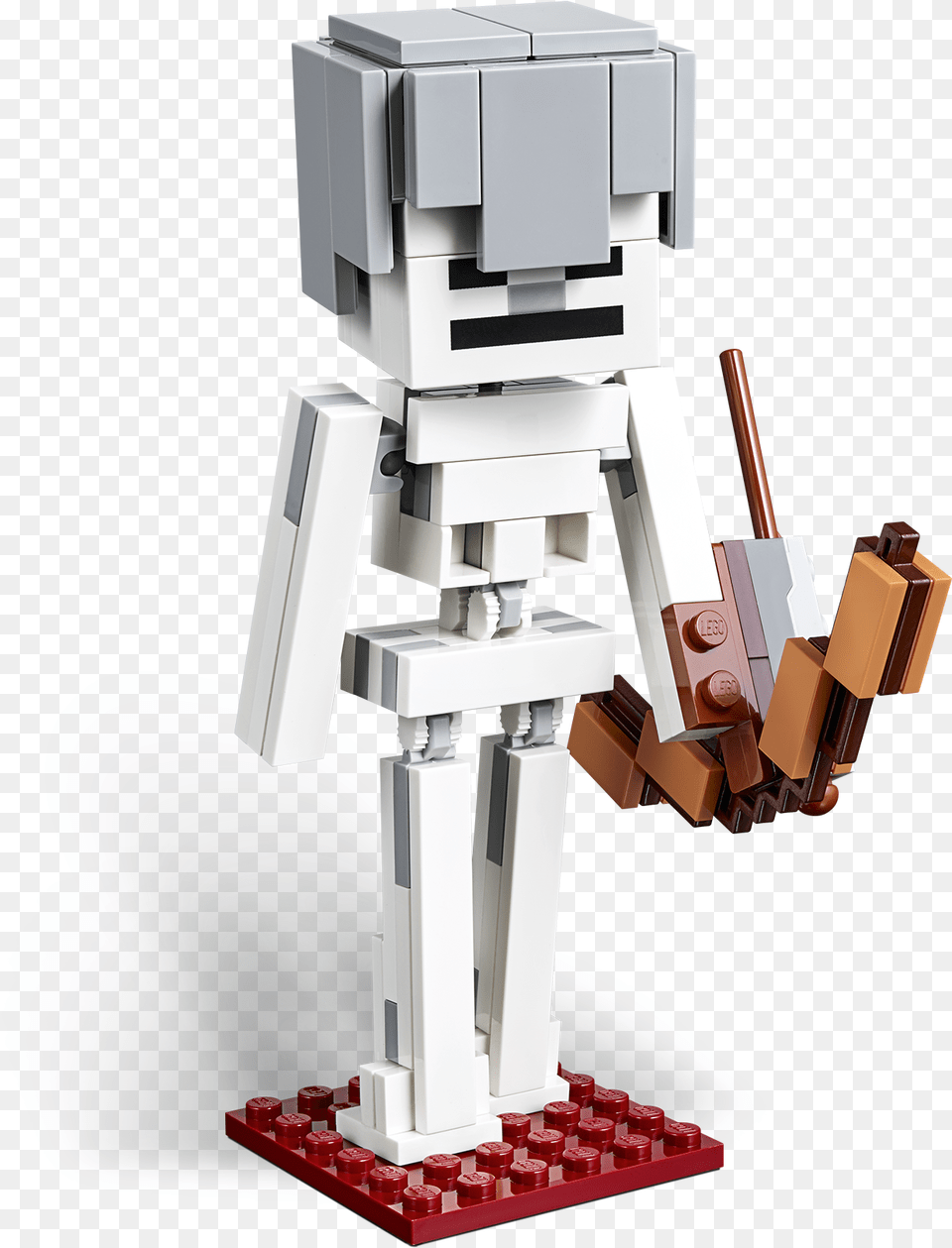 Minecraft Skeleton, Robot, Toy Free Png Download