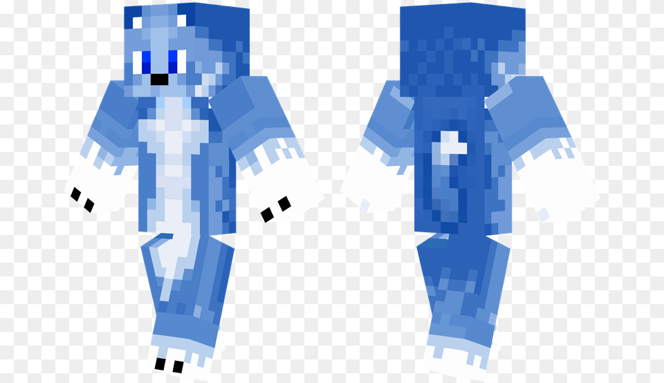 Minecraft Skin Blue Wolf, Clothing, Pants, Person Free Transparent Png
