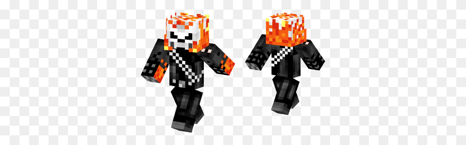 Minecraft Skin Ghost Rider Free Png Download