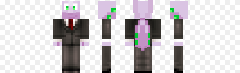 Minecraft Skin Goodra Minecraft Agent Zombie Skin, Purple Free Png Download