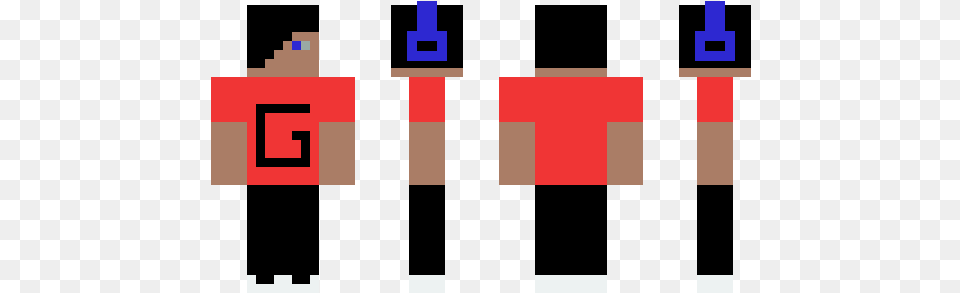 Minecraft Skin Leatherface, Weapon Png Image