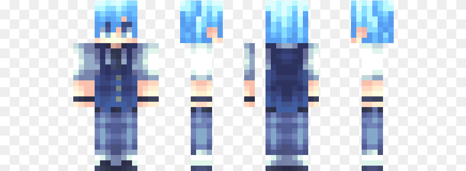 Minecraft Skin Nagisa Shiota, Art, Oars, Person Free Png