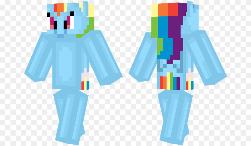 Minecraft Skin Steve Hd Minecraft Rainbow Dash Skin, Cross, Symbol, Clothing, Pants Free Png