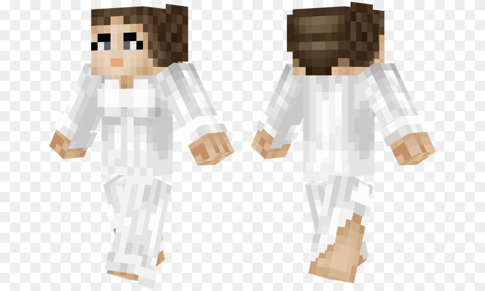 Minecraft Skins Princess Leia Hd Download Minecraft Princess Leia, Baby, Person, Body Part, Hand Png
