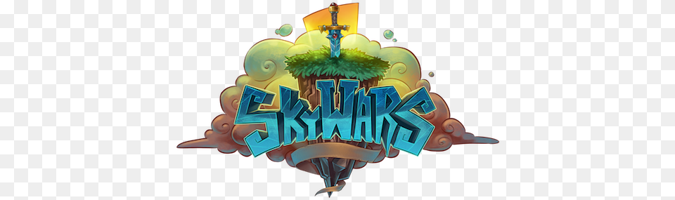 Minecraft Skywars Logos Skywars Portada, Balloon, Art, People, Graphics Free Png Download