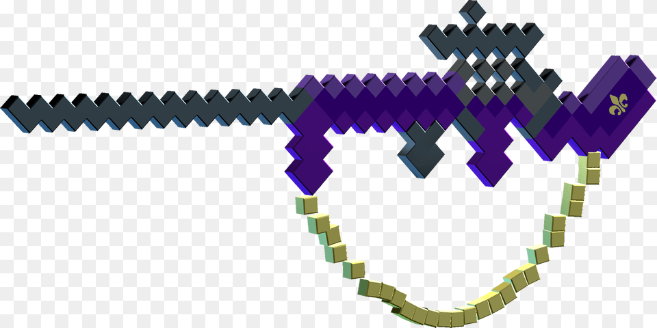 Minecraft Sniper Gun, Art, Graphics, Purple, Pattern Png