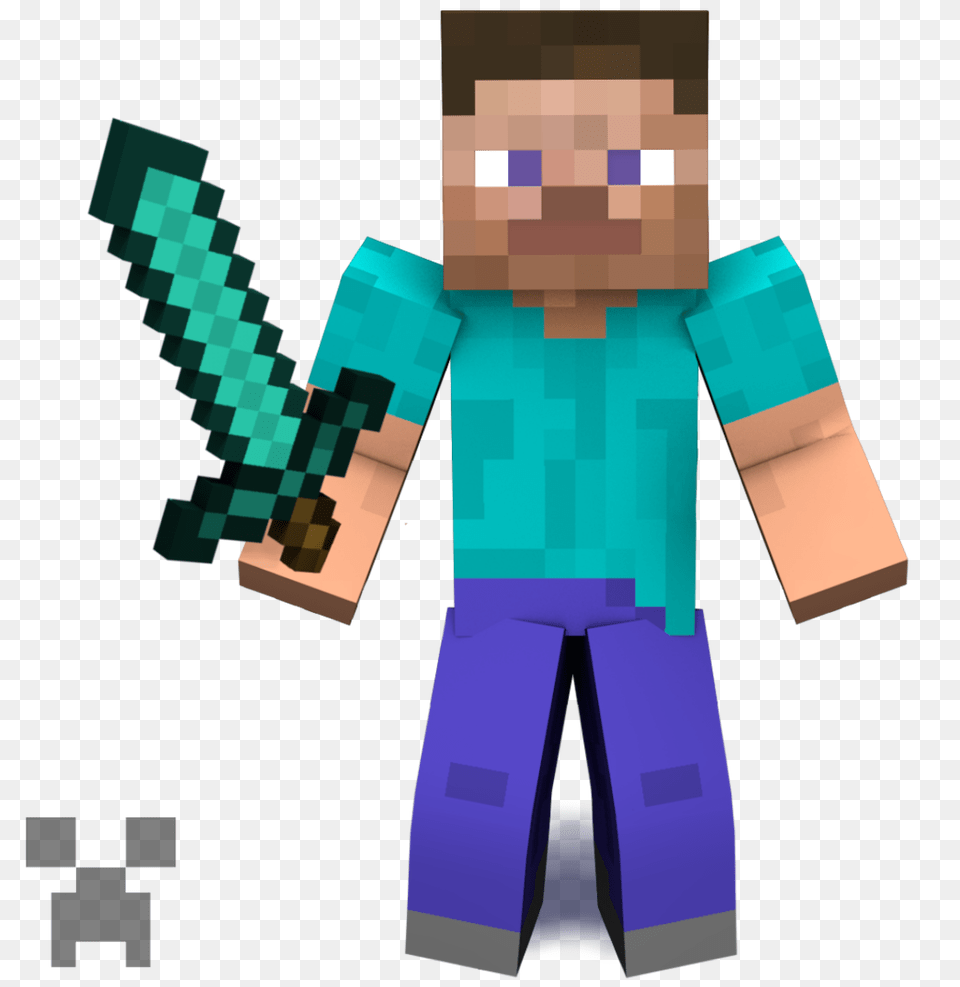 Minecraft Steve Baidata, Person Free Png Download