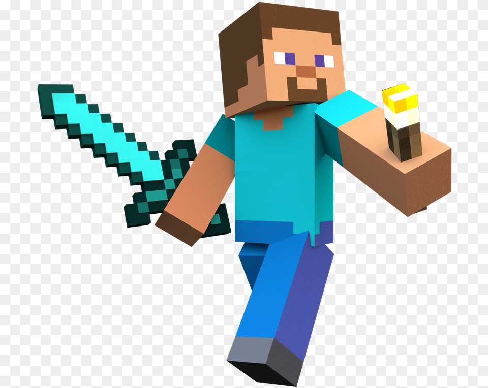 Minecraft Steve In Smash, Box Png