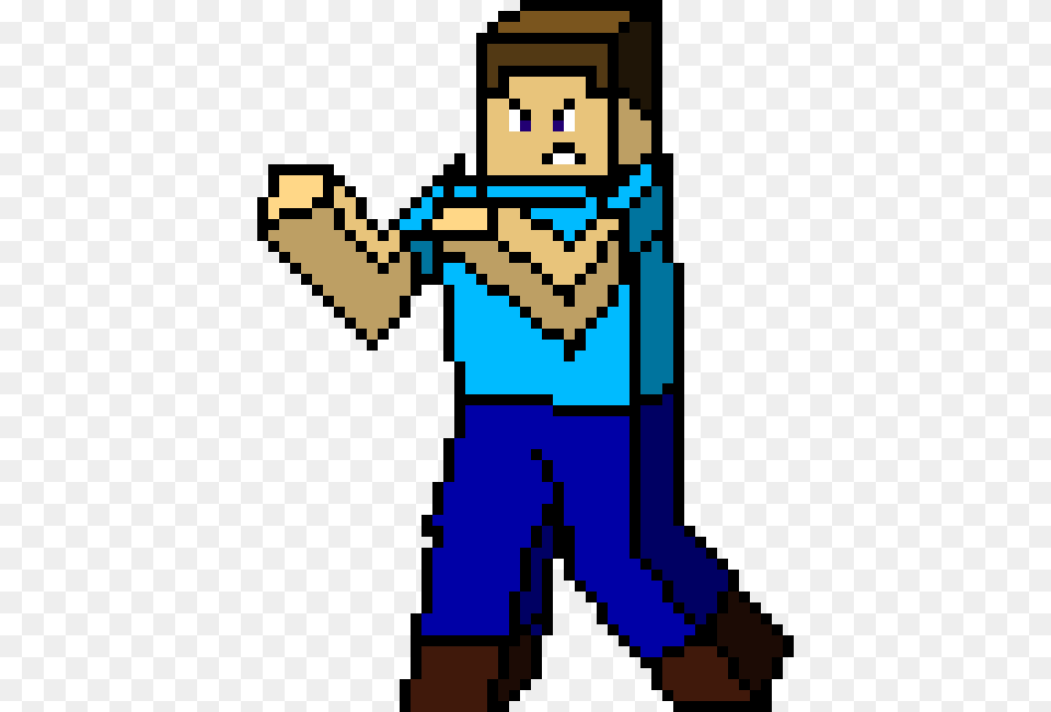 Minecraft Steve Pixel Art Maker, Photography, Qr Code Free Png Download