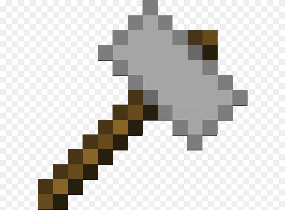 Minecraft Stone Pickaxe, Device Free Transparent Png