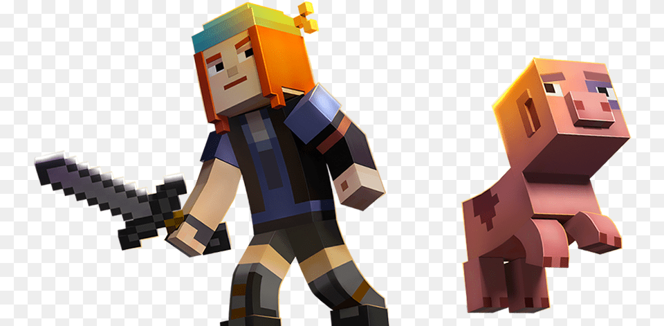 Minecraft Story Mode Is So Awesome Minecraft Story Mode, Robot Free Transparent Png