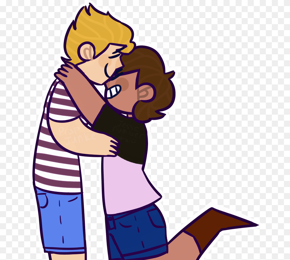Minecraft Story Mode Lukas X Male Jesse, Hugging, Person, Baby Png