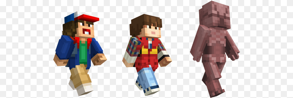 Minecraft Stranger Things Skin Pack, Person Png Image