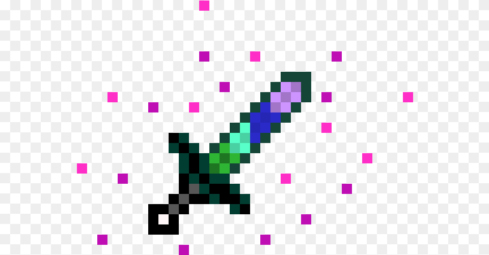 Minecraft Suite Sword Transparent Minecraft Diamond Sword, Qr Code Png