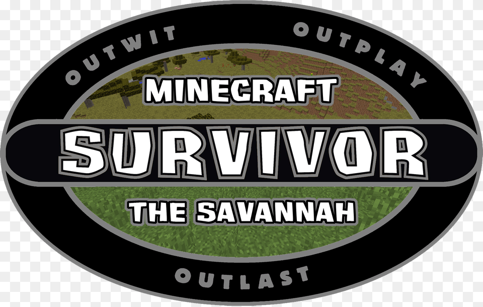Minecraft Survivor Season 1 Survivor Logo Template, Architecture, Building, Factory, Disk Png Image