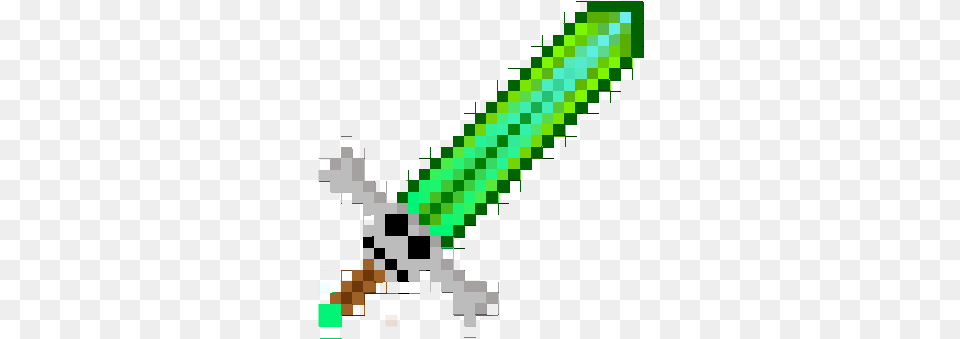 Minecraft Sword Clipart Green Sword Mi Minecraft Lhfz4i Green Sword Minecraft Texture, Light, Person, Lighting, Outdoors Free Png