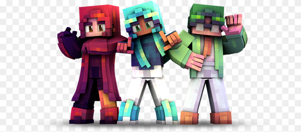 Minecraft Team Visionary Skins, Robot, Person Png