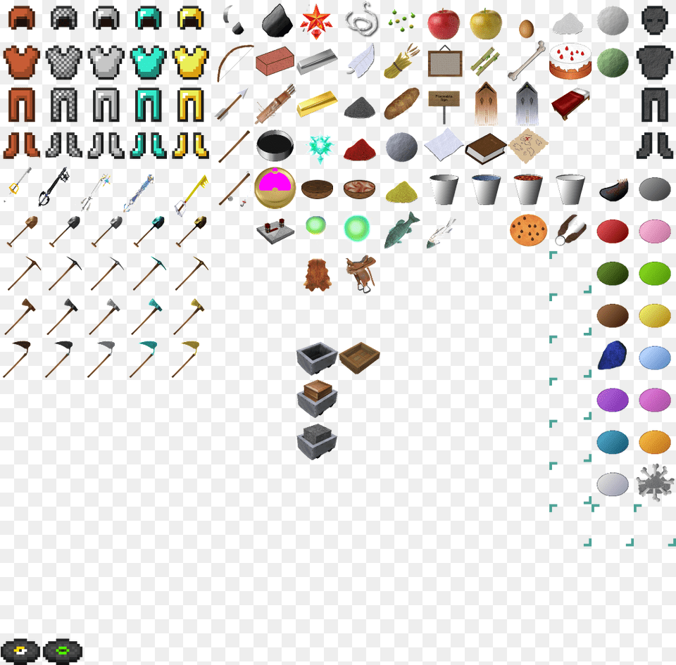 Minecraft Texture Pack Items, Art Free Png Download