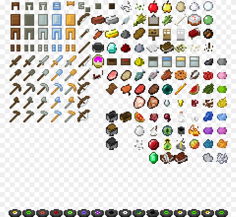 Minecraft Texture Pack Items Png Image