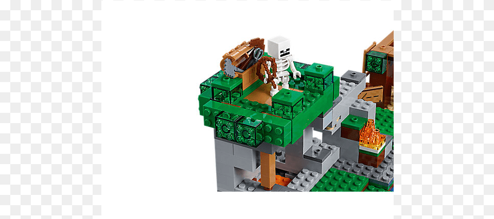 Minecraft The Skeleton Attack Construction Set Toy, Lego Set, Bulldozer, Machine Png Image