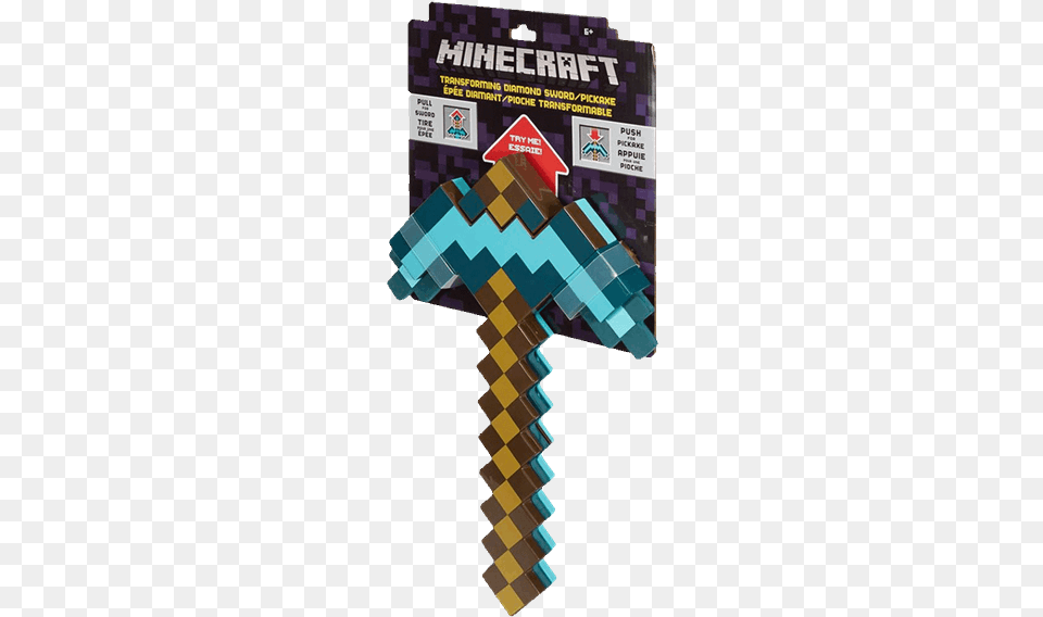 Minecraft Transforming Pickaxe, Accessories, Formal Wear, Tie, Cross Free Png