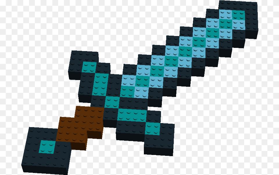 Minecraft Transparent Diamond Sword Diamond Sword, Pattern, Chess, Game Free Png