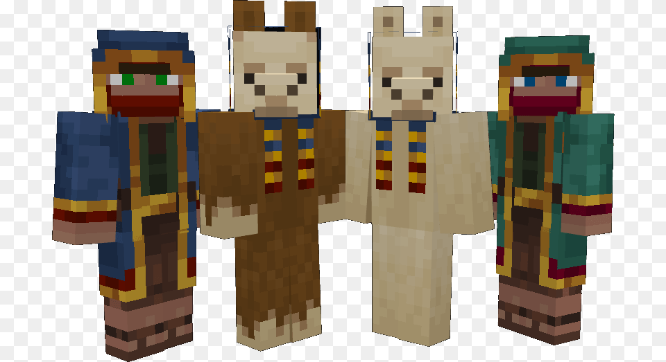 Minecraft Traveling Trader Skin, Person Png Image
