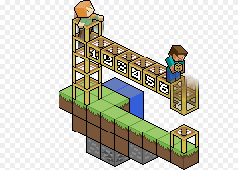 Minecraft Vertical, Person Free Png