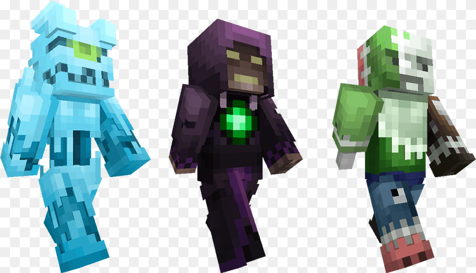 Minecraft Villains Skin Pack, Adult, Male, Man, Person Free Png