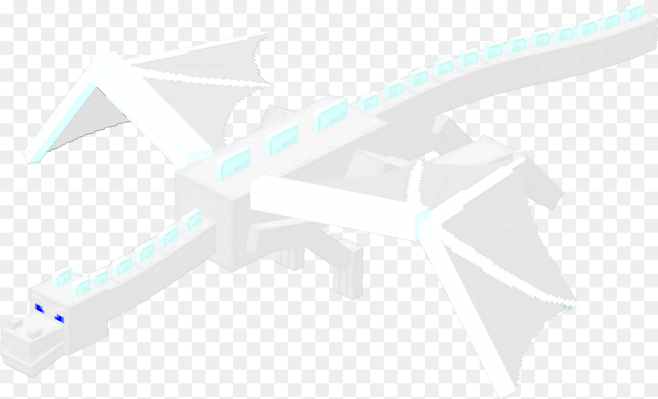 Minecraft White Ender Dragon Minecraft White Ender Dragon, Aircraft, Transportation, Vehicle, Toy Png Image