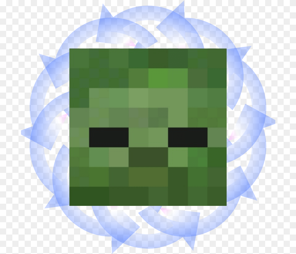 Minecraft Wiki Zombie In Minecraft Head, Green, Nature, Night, Outdoors Free Png Download