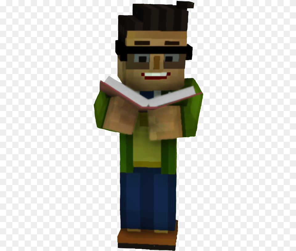 Minecraftstorymode Mcsm Mcsmradar Sticker By Payton Fictional Character, Person, Reading Free Png Download