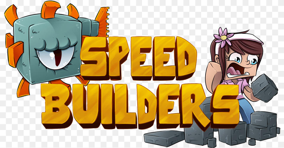 Mineplex Wiki Minecraft Speed Builders Logo, Book, Comics, Publication, Baby Png Image