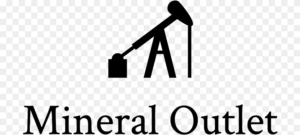 Mineral Outlet Logo Black Portable Network Graphics, Gray Png