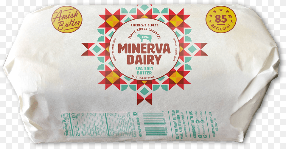 Minerva Dairy Butter Roll Sea Salt 2 Lb, Flour, Food, Powder, First Aid Free Transparent Png